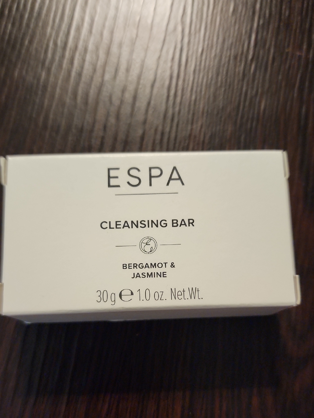 ESPA Bergamot & Jasmine Cleansing Bar - White